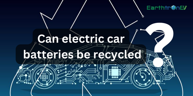Can electric car batteries be recycled?