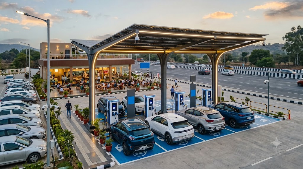 Best Locations for Highway EV Charging Hubs