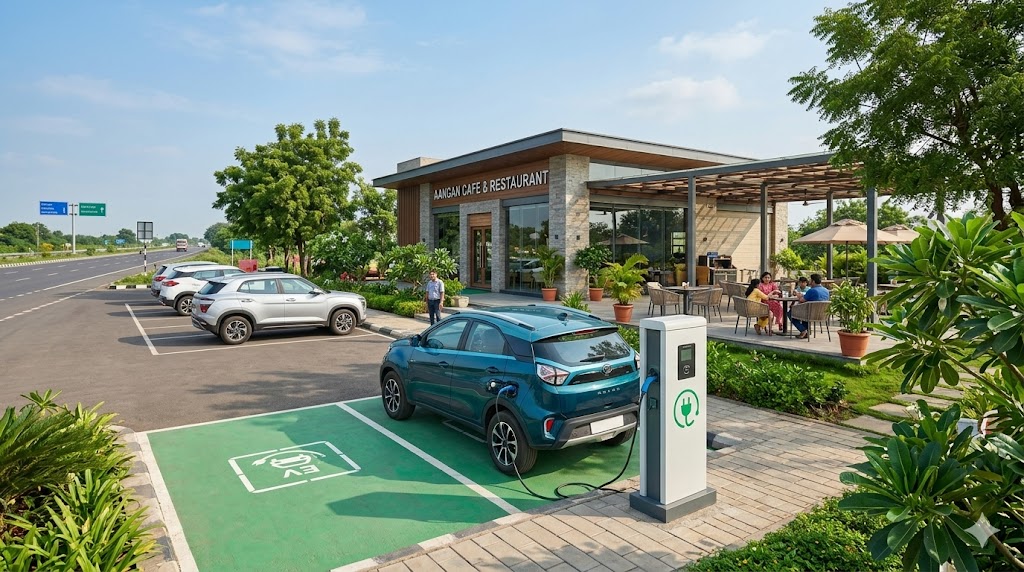 EV Charging for Restaurants and Cafes