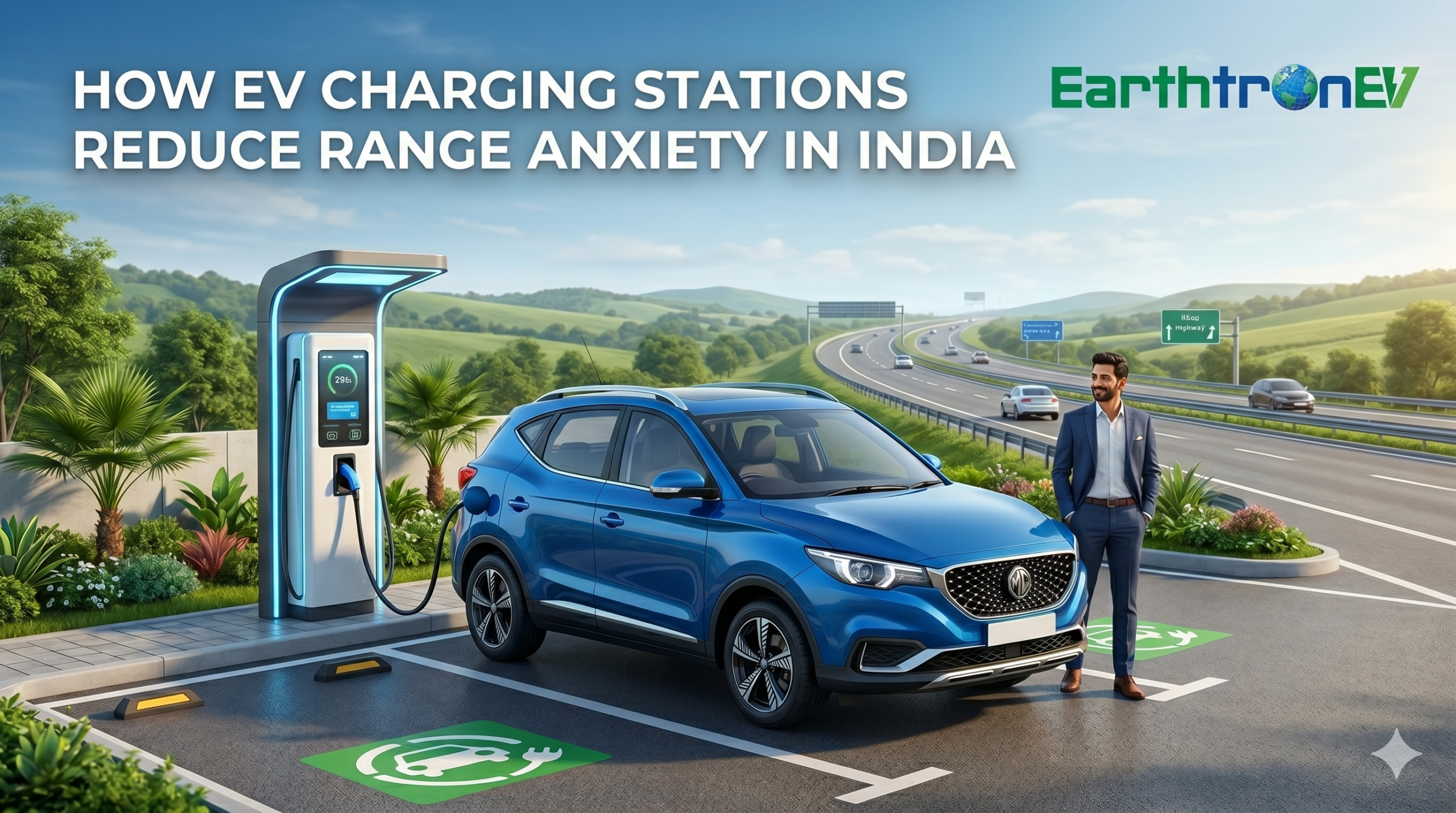 How EV Charging Stations Reduce Range Anxiety in India