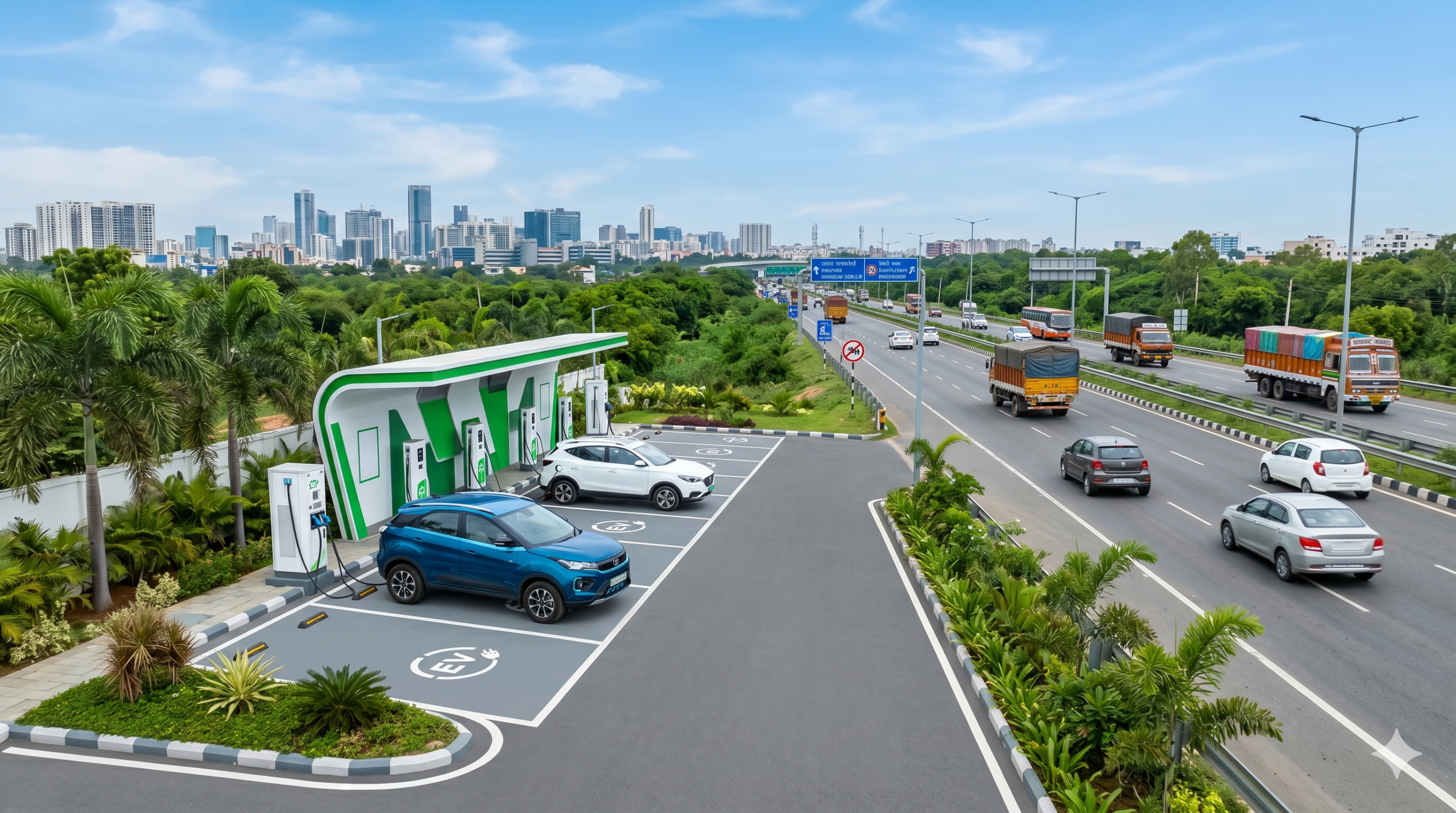 Best Locations for EV Charging Stations in India