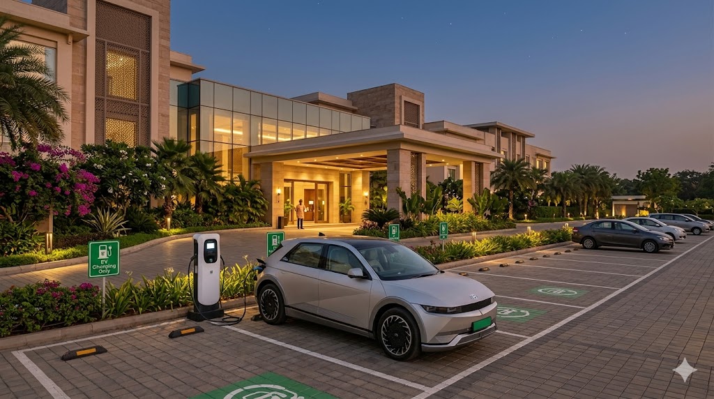 Charging Stations at Hotels and Tourist Locations