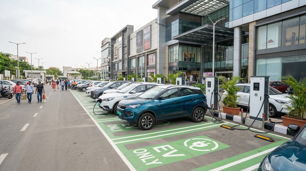 EV Charging for Malls