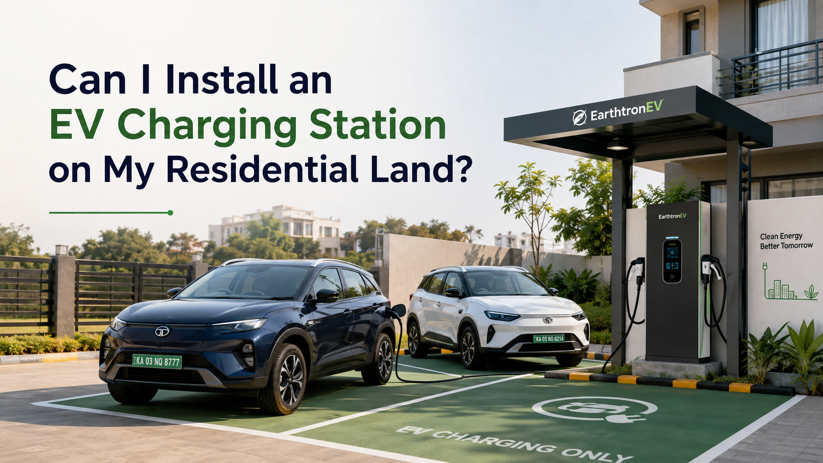Can I Install an EV Charging Station on My Residential Land?