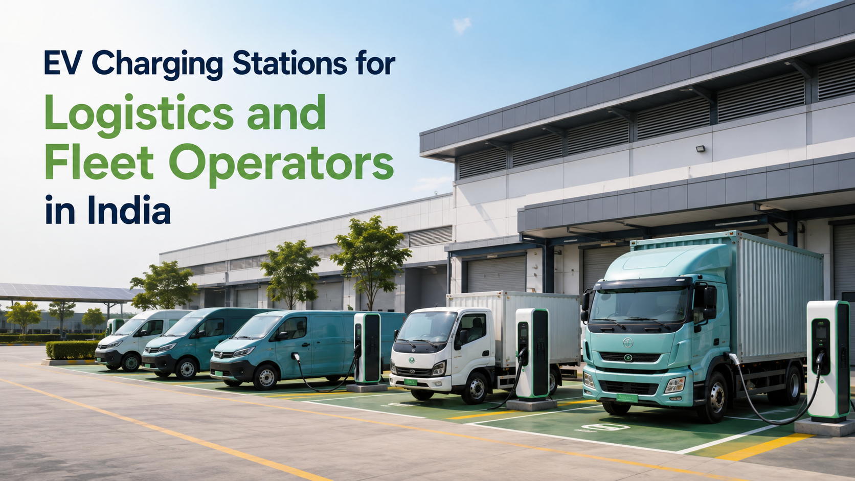 EV Charging Stations for Logistics and Fleet Operators in India