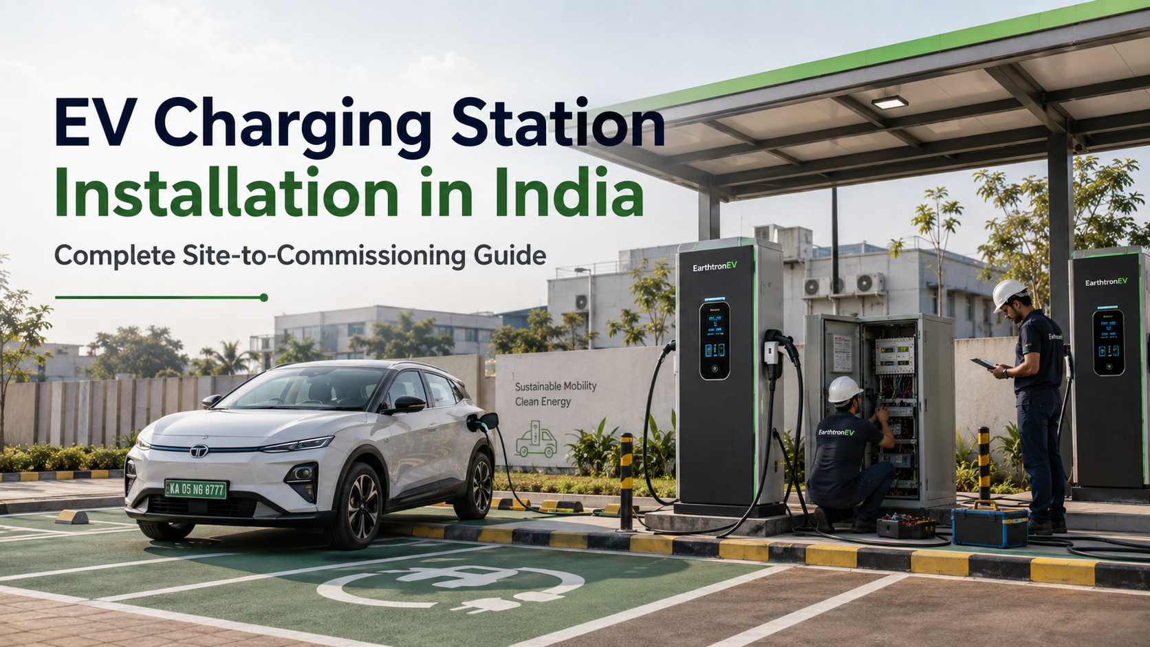 EV Charging Station Installation in India: Complete Site-to-Commissioning Guide