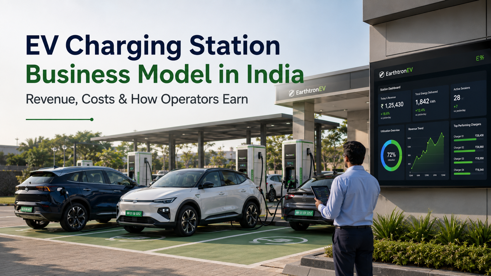 EV Charging Station Business Model in India: Revenue, Costs & How Operators Earn