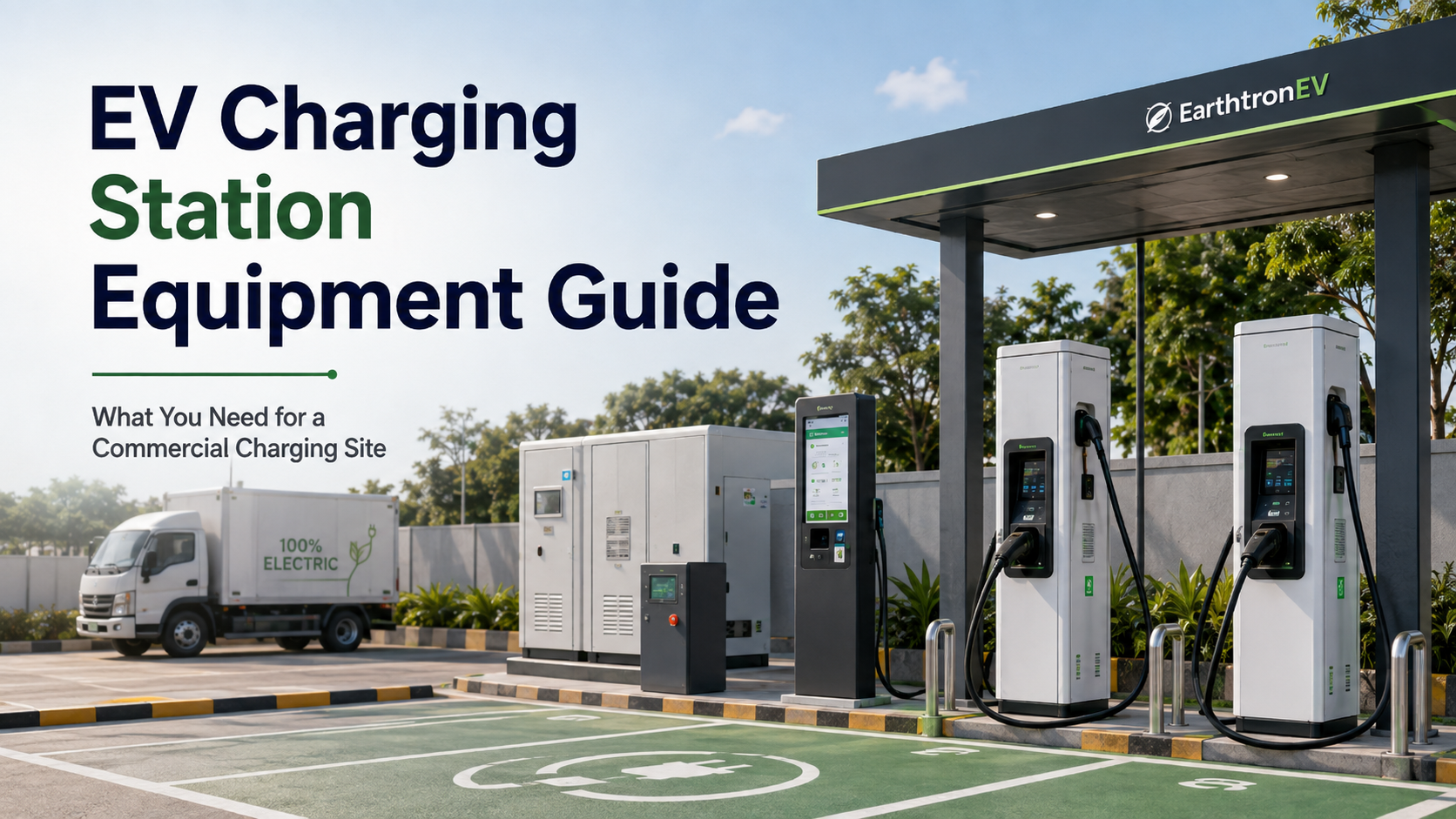 EV Charging Station Equipment Guide: What You Need for a Commercial Charging Site