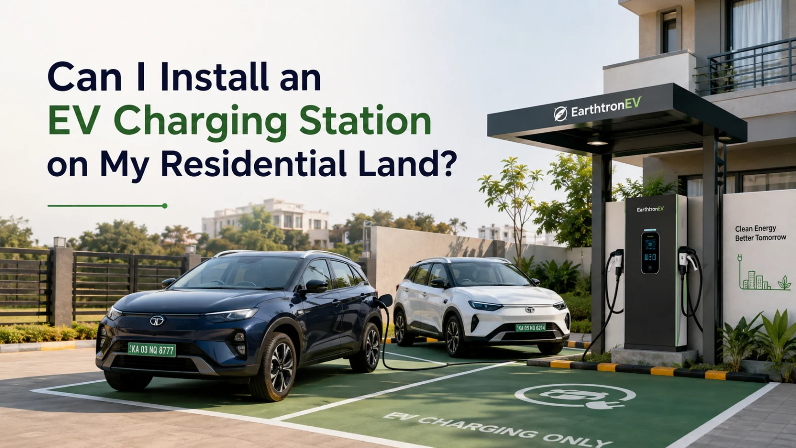 Can I Install an EV Charging Station on My Residential Land?