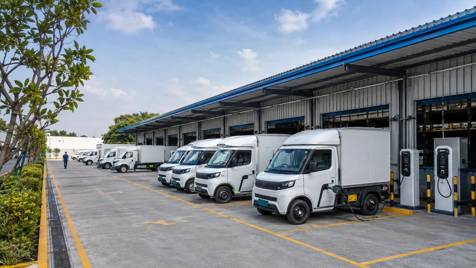 Depot Charging vs On-Route Charging