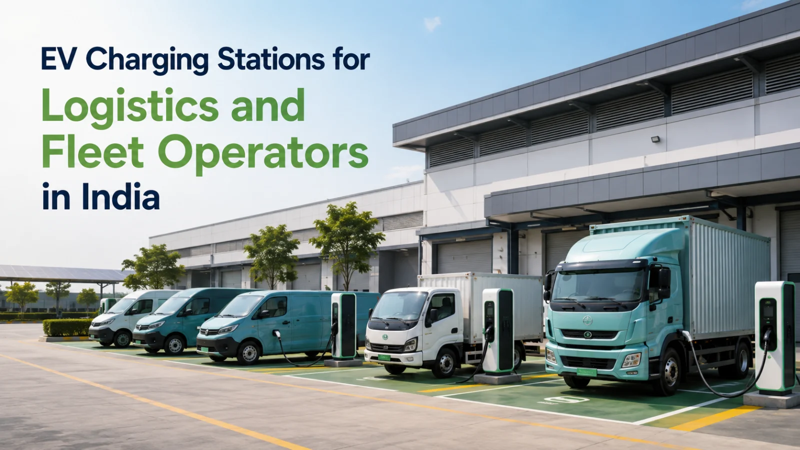 EV Charging Stations for Logistics and Fleet Operators in India
